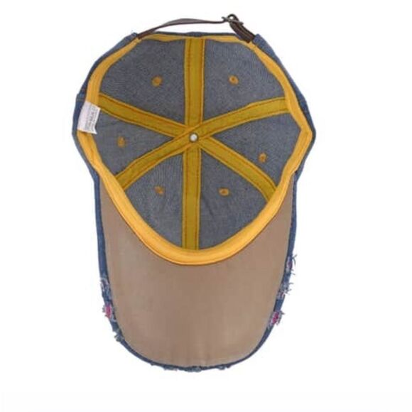 Crystal rhinestone Star Base ball Cap Hat - Picture 4 of 6